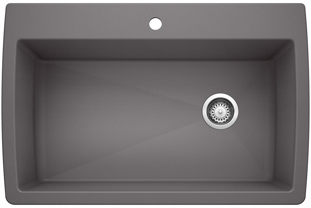Diamond Super Single Drop-In Silgranit Sink