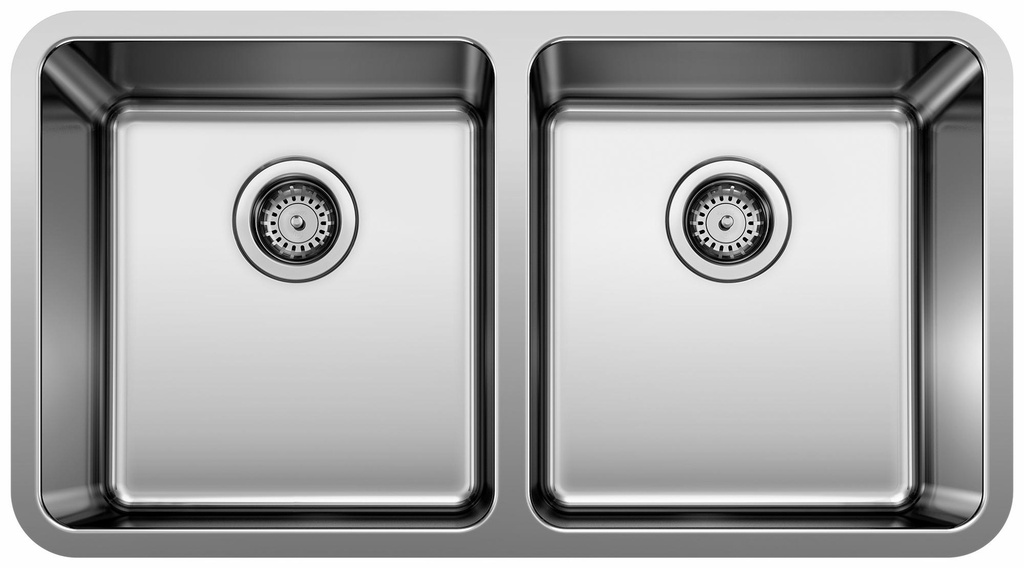 Formera U 2 Bowl Undermount Sink