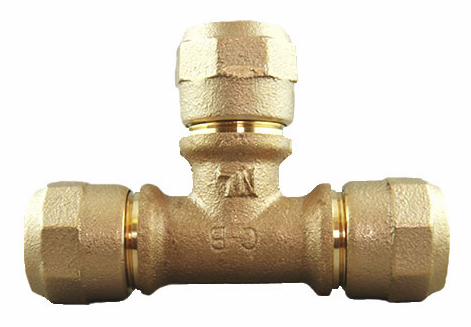 N/L SERV TEE - 2" CB x 1" CB