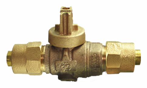 N/L F/PORT B/V CURB with DRN - 1" C903 x 1" C903