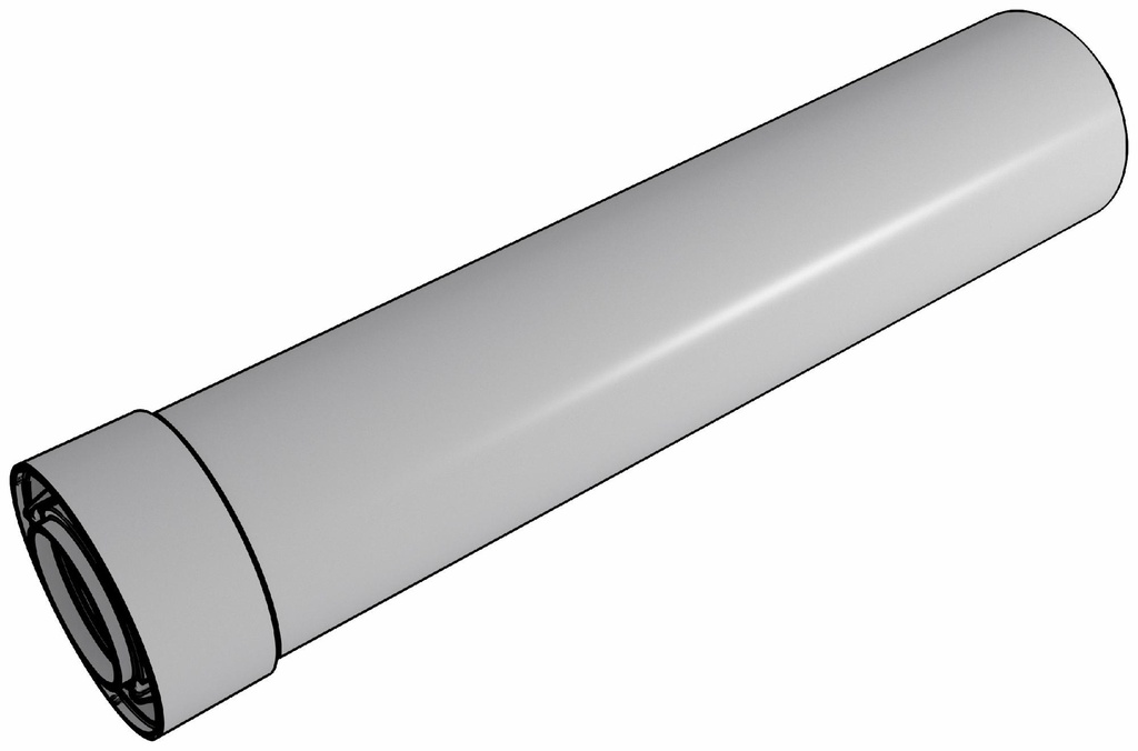 2/4 (60/100) Condensing Vent Pipe Extension 19.5"