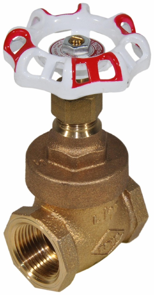 001-90124 RED-WHITE 206A-LF 1-1/2 CL125 BRZ-LF FIP OB NRS GT NSF-61G