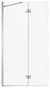 Edge Duo 42" x 75" Alcove Shower Shield
