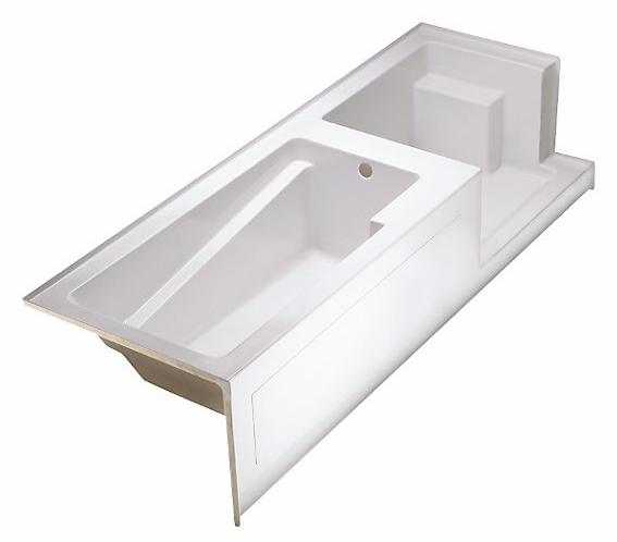 Rockford 108" x 37" RH Shower & Tub Combination