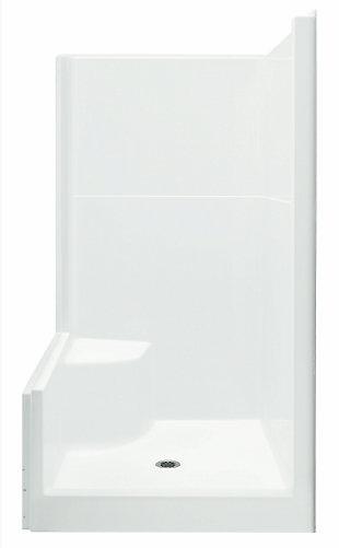 Comfortspace 43-1/4" x 49-1/4" Shower with LH Plumbing and Knee Wall