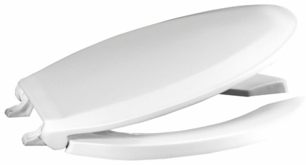 Commercial Elongated Open Front Toilet Seat