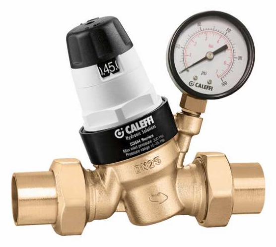 PressCal PRV ASSE 1003, Female 1" NPT with Pressure Gauge