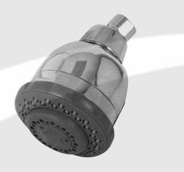 Shower Filter, Handheld, Chrome Finish - 1,000 Gallons