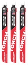 9" TORCH W/NITRUS CARBIDE 3PK