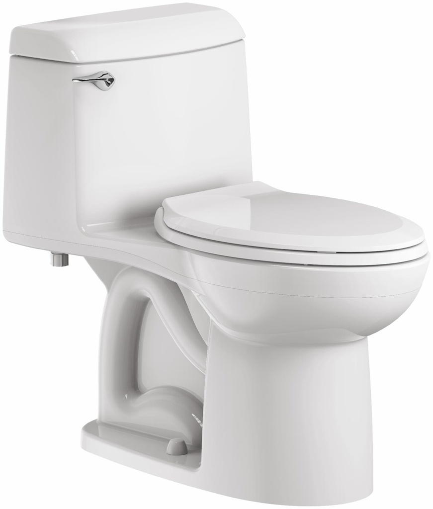 Champion 1-Piece 1.6 GPF Right Height Elongated Toilet with Seat