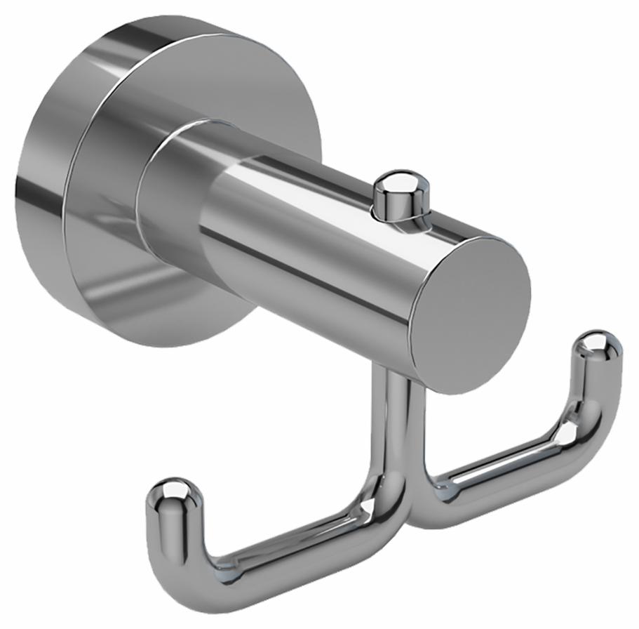 Contemporary Round Double Robe Hook