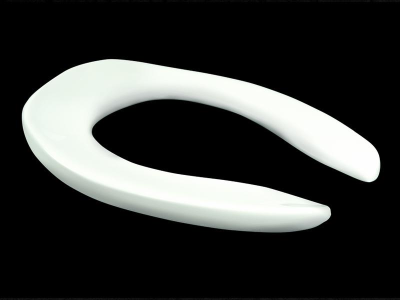 #500STSCC White Seat / Stainless Hinge