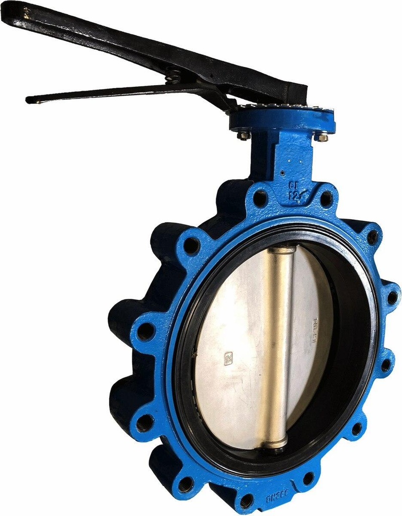 8 KVC WAFER BFV LEVER STAINLESS STEEL DISC BUNA
