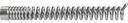 FLEXIBLE STRAIGHT AUGER FOR 7/8 SC