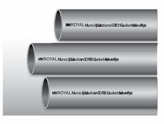 27" DR35 Gasketed Pipe  4.27 MTR