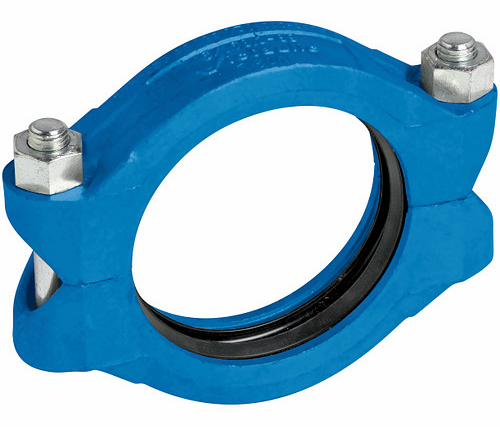 12" Rigid Coupling for Potable Water SS Blue Style 889