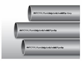 1-1/4" x 20' CSA Sch80 PVC Pipe