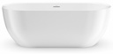 Tosca 6732 Center Drain Freestanding Tub