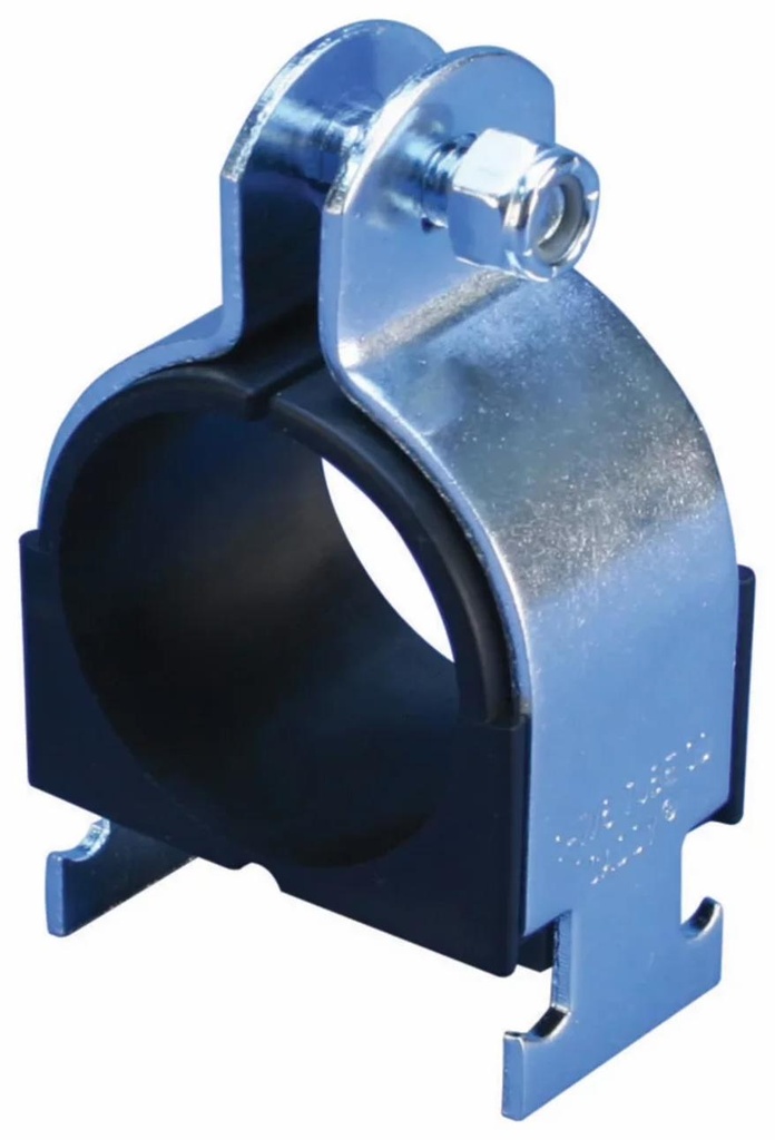 nVent CADDY Cushion Clamp Insulated Strut Clamp for Pipe/Tube, 1/2" (12.7 mm) OD, 3/8" Copper Tube, 1/4" Pipe, 8 DN
