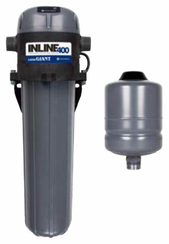 INLINE 400 BOOSTER 115V W/EXP TANK