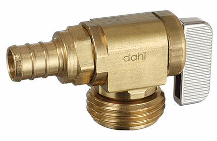 1/2 Crimpex x Hose, Regular brass