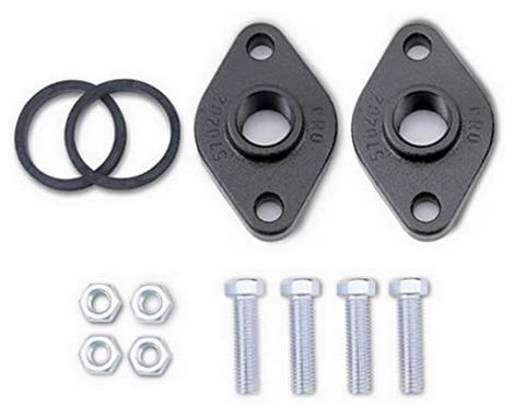 1-1/4" NPT Cast Iron Flange Set