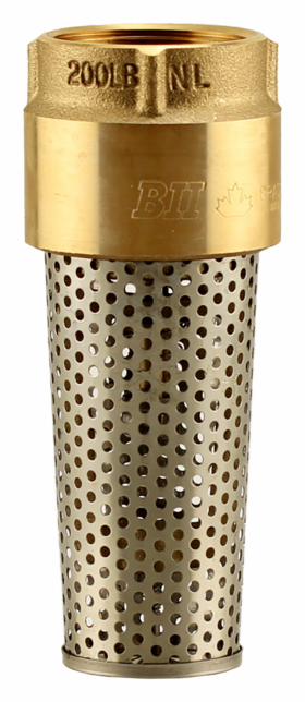 1-1/2 BRASS FOOT VALVE