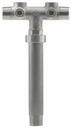 1-1/4X1X13 STAINLESS STEEL UNION TANK TEE