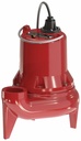 1/2 HP 1-Phase 115V Sewage Pump Manual with 25' Cord