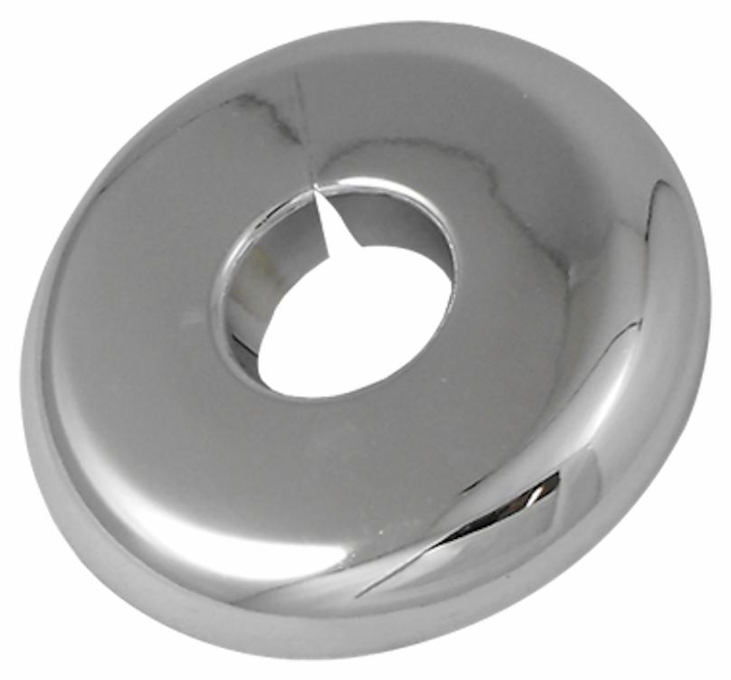 White Plastic Split Wall Plate 1-1/2" IPS
