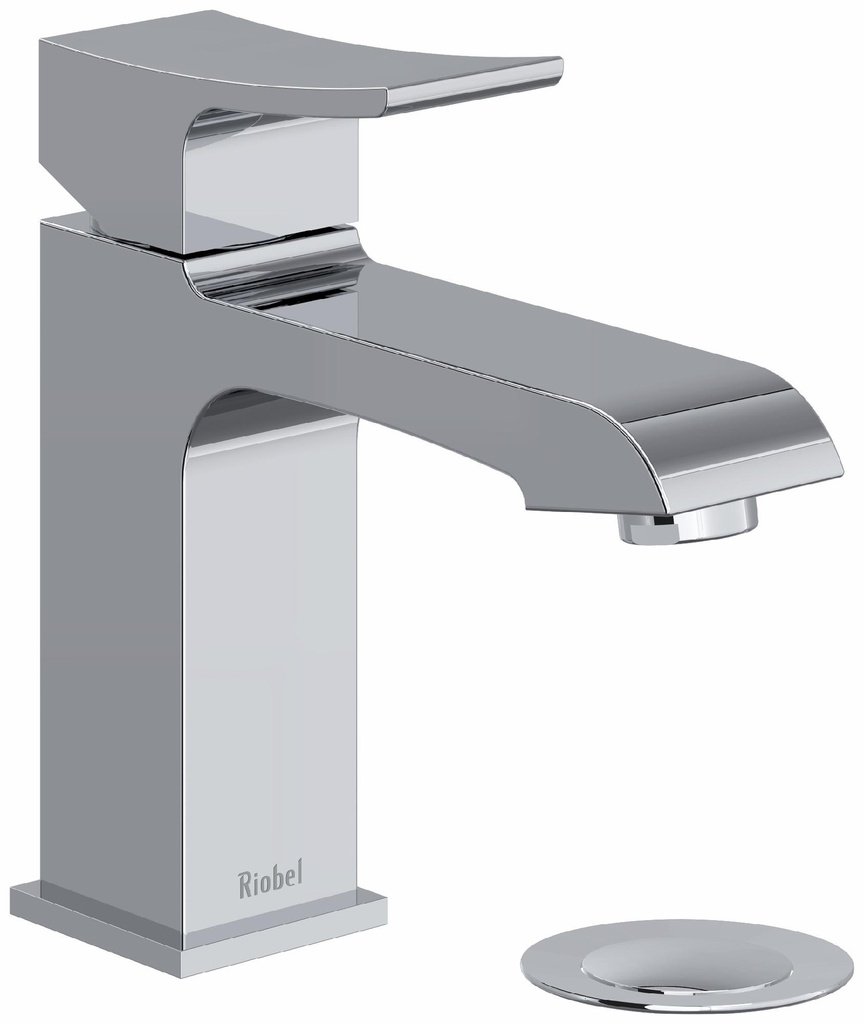 Zendo Single Hole Bathroom Faucet with Lever Handle 1.2 GPM