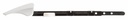 Toilet Tank Lever, For Use With Trims to Fit Most Front Mount Tanks Plastic