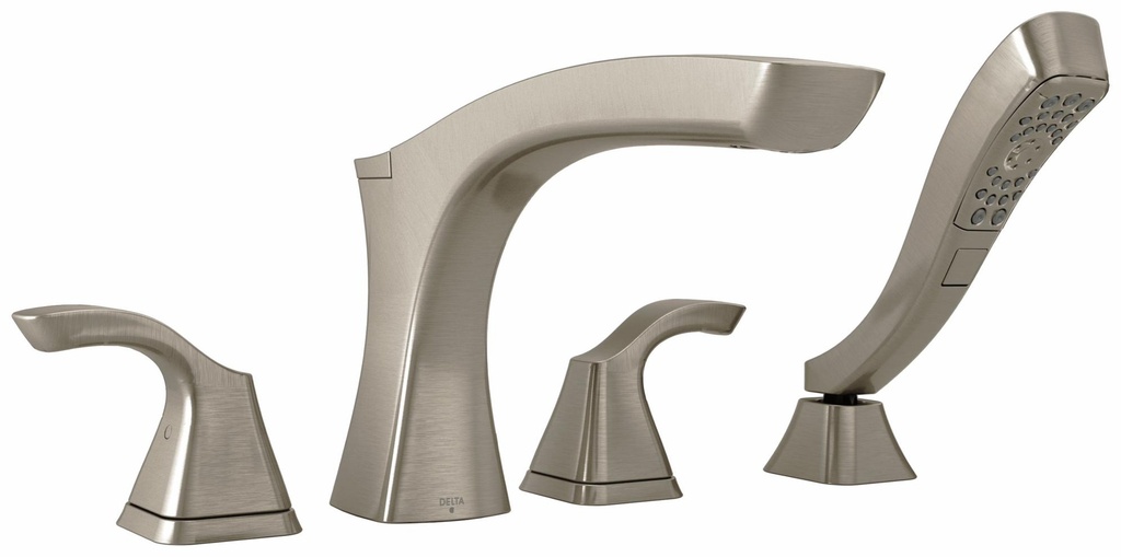 Tesla Roman Tub Faucet Trim with Hand Shower