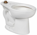 Madera 1.0 GPF Floor Mounted Elongated Flushometer Bowl with Top Spud (Less Seat)