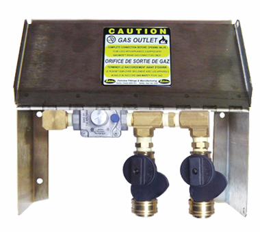 2LB NatGas Cnnct;2xBV+QD;SS;Rght Mount