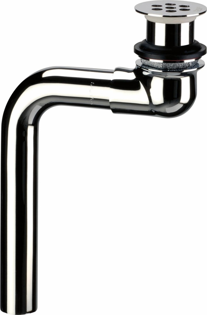 Open Grid Offset Bathroom Sink Drain less Overflow