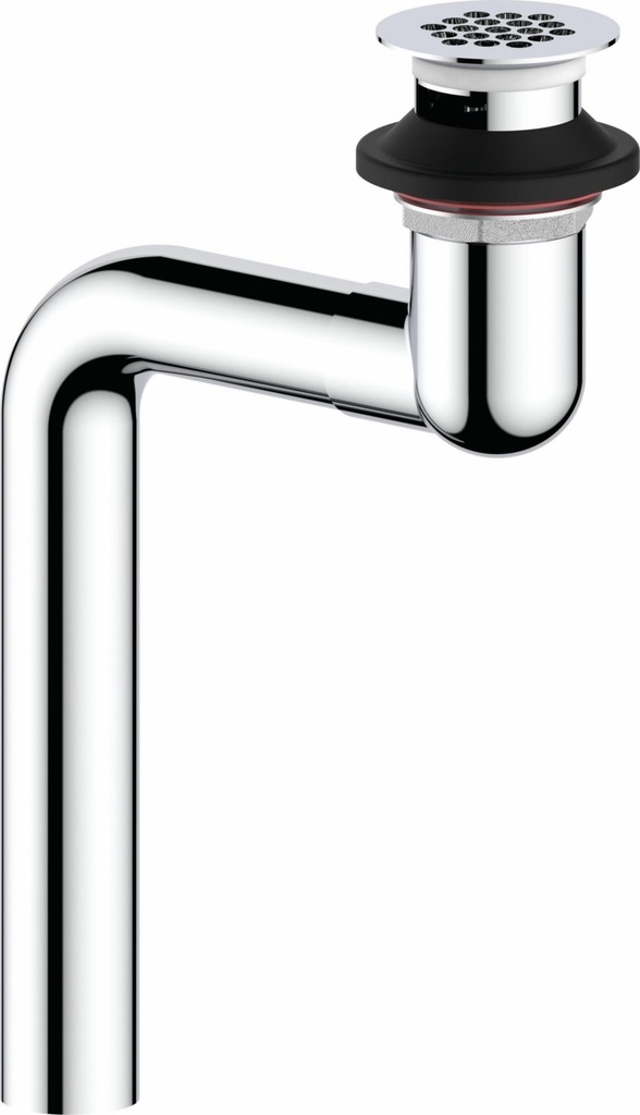 Open Grid Offset Bathroom Sink Drain with Overflow