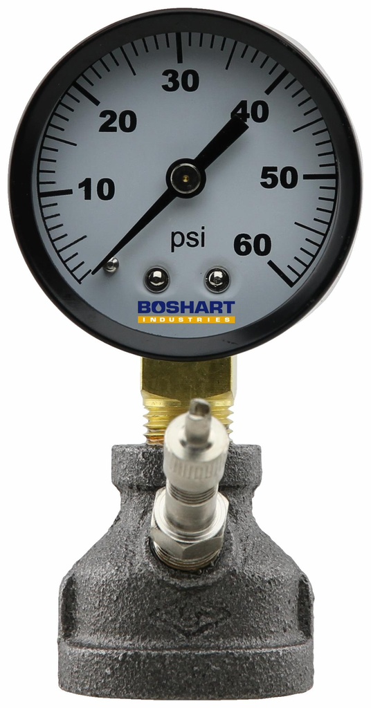 PG-GTMC-60 - 'Manifold Kit C/W 60 Psi Gauge'