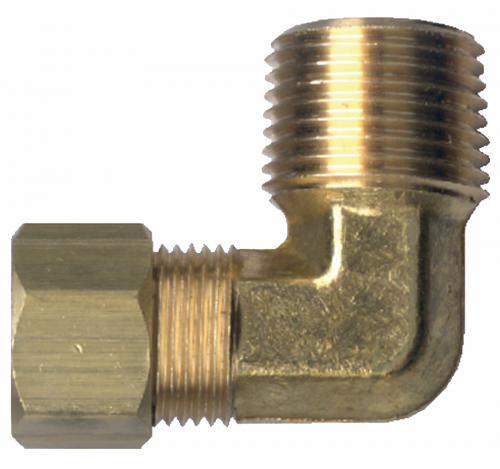 3/8 X1/2 COMPRESSION M ELBOW