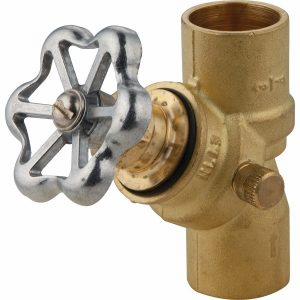 STR VLV-3/4"NOM SWT X 3/4"NOMSWT-RB-60o-NO DRN-RGH