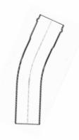 [7699908] 4 PVC GASKET SEWER XL ST 22-1/2 SXG