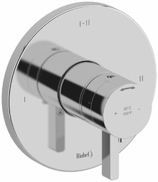 [2614056] Paradox 3-Functions Thermostatic Valve Trim