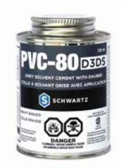 [7999914] 3.78L D3 PVC-80 CSA PVC Cement Grey