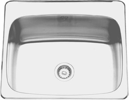 [4409980] 25-5/8" 3-Hole 1 Bowl Drop-In Kitchen Sink