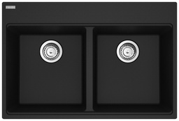 [4405717] Maris 33-1/16" Fragranite 2 Bowl Drop-In Kitchen Sink