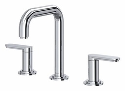 [2612280] Arca Widespread Bathroom Faucet With U-Spout with Lever Handles 1.2 GPM