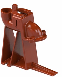 [1587230] Guide Rail Base for FL Series 2" Cast Iron