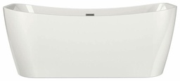 [6452436] Villi 65" x 32" Center Drain Freestanding Tub