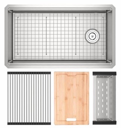 [2604285] Culinario 33" Chef/Workstationi Sink with Accessories