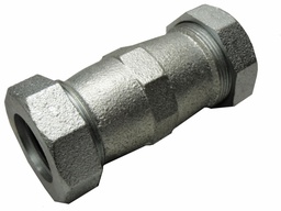[7679036] 1-1/4 GALVANIZED COMPRESSION COUPLING 1200